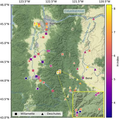 River Microbiome Composition Reflects Macroscale Climatic and Geomorphic Differences in Headwater Streams